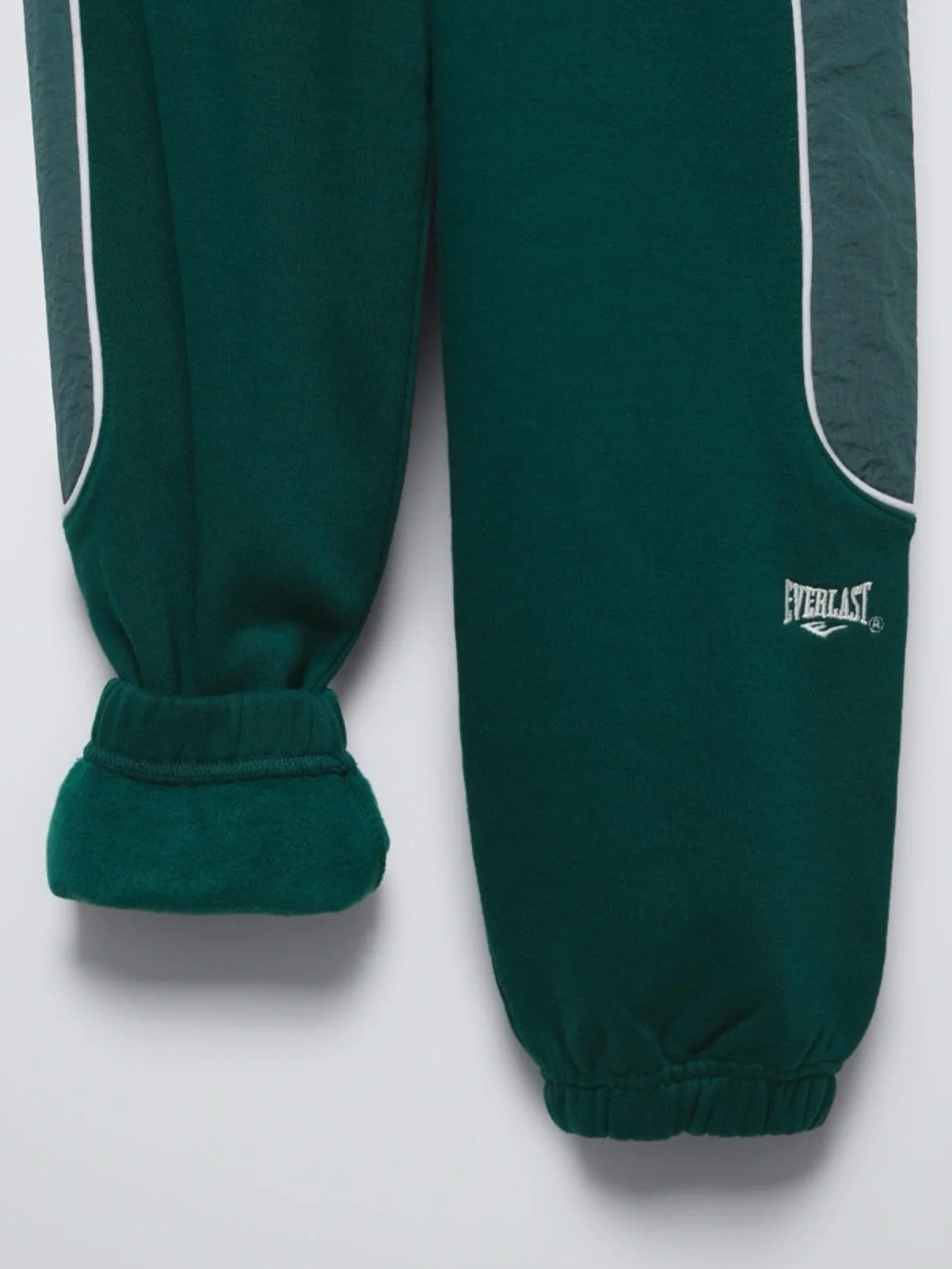 Everlast Kids Forest Green Joggers with Slate Side Panels